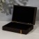 Leather jewelry box, 23 x 16 x 7 cm