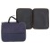 Folder with handles A4 textiles, 350 x 275mm, office, PDM-4, ​​external pocket, gray