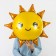 Foil ball 31 "Sun", figure