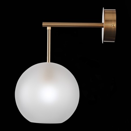 Sconces st. SL1133.501.01. Bopone. 1x40 watts, E27, 20x36 cm, brass color-9