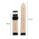 Watch strap, 18 mm, harness 75 mm, larynx 115 mm, genuine leather, black