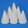 Set of foam cones, 8 cm, 6 pcs