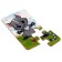 Puzzle 3 pictures "Animals", 18 parts, size: 8 × 13 cm