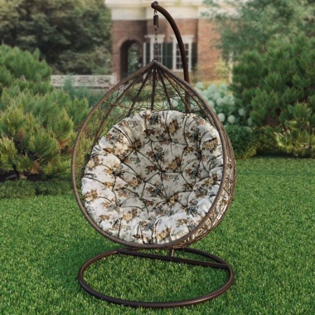 Dryada pillow for swing, diameter 115 cm, blue color