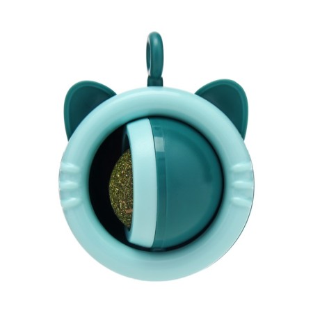 A toy for cats with cat mint "rotating cat", 6.9 x 5.5 cm, blue-4
