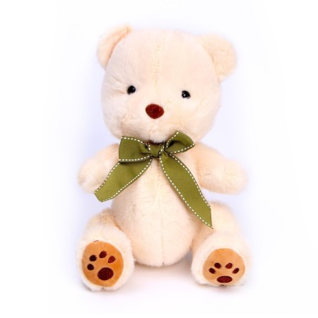Soft toy "Mishutka", 25 cm, milk color-1