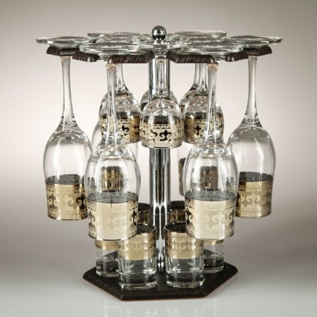 Mini-bar 18 objects Champagne Carousel Byzantium, dark 200/55/50 ml