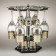 Mini-bar 18 objects Champagne Carousel Byzantium, dark 200/55/50 ml