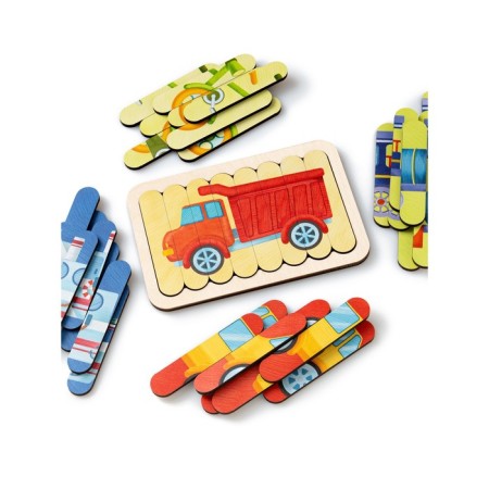 Puzzle - wands "Transport", 40 parts-6