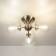 Ceiling chandelier CITILUX "Tommy" CL102131, 46x46x23.5 cm, 3x40W, E14, gray color gray