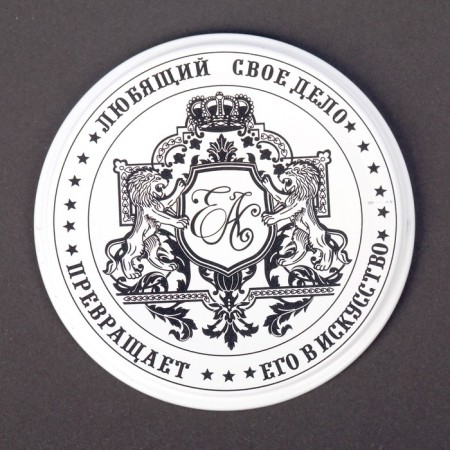 Conservation cover SKO-82 mm "favorite business", metal, varnish, 200 pcs/un-2