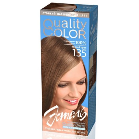 Estel Hair Gel, tone No. 135, hazelnut, 170 g