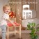 Wooden stool adjustable, "Firebird", (1-3)