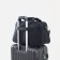 Road bag on lightning, 2 outer pockets, a suitcase holder, a long belt, black color