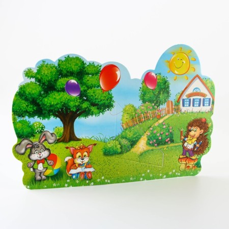 Graduation diploma for graduation "On the end of the kindergarten", 350 g/sq.m-8