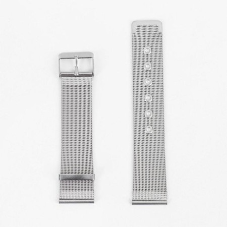 Solomon watch strap, 20 mm, stainless steel, L-18.5 cm, silver-1