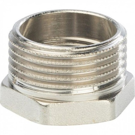 Futorka Stout SFT-0029-003814, 3/8 "x1/4", outdoor/internal carvings, nickelized brass