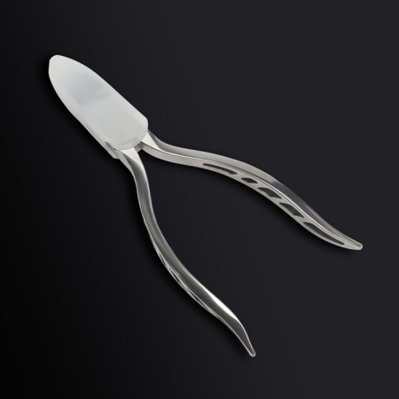 Pedicure nippers "Premium", hidden spring, 13 cm, blade length - 16 mm, silver color-5