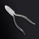 Pedicure nippers "Premium", hidden spring, 13 cm, blade length - 16 mm, silver color
