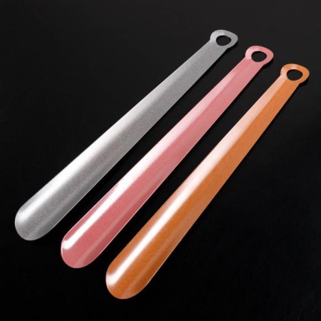 Solomon shoe spoon, 40 cm, thickness 1 mm, metal, color mix-3