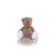 Soft toy Gulliver Bear "Gingerbread", dark beige color, 30 cm