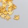Suspension "bee" 1x1 cm color gold