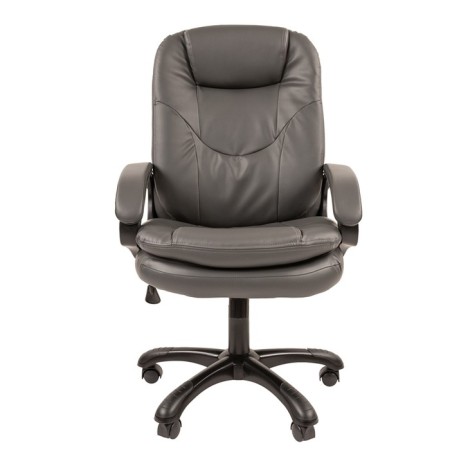 Chair Chairman 668 Eco -Premium Gray, black plastic-1