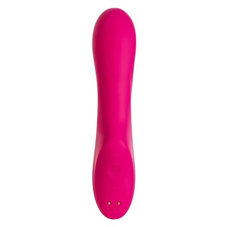 Vacuum-wave contactless stimulator of the Satiffyer Curvy Trinity 3 clitoris, silicone, red color-10