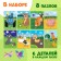 Maxi-Puzzles 8 in 1 “Blue Tractor and His Friends”, 8 puzzles for 6 parts