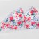 A satin ribbon "Watercolor roses", 25 mm, 23 ± 1 m, multi -colored