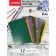 A4 sheet separator (245 x 305 mm), color, 12 sheets, "Devente. Marandi" polypropylene 140 microns, individual packaging