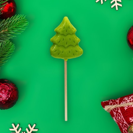 New Year. Caramel Lolloice Figure Sweet Ness "Santa, Christmas tree, penguin", 15 g-3