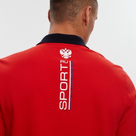Polo President Sport, size l, red color-4