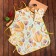 Kitchen set of the shade "Tulips" Take 17x17 cm, mittens 25x16 cm, apron 60x80 cm, 100% p/e