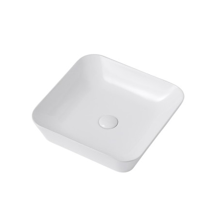 ABBER RECHTECK AC2205 sink, invoice, 430x430x110 mm, white-1