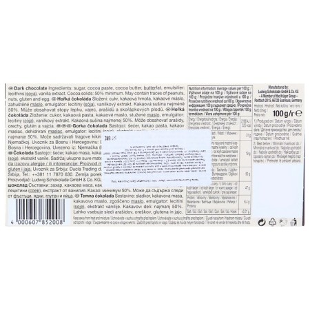 SchoGetten Dark Chocolate 100 g chocolate 100 g-1