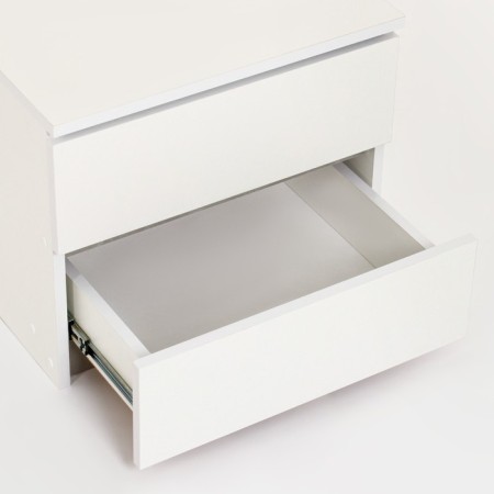 Bedside table, 502x426x430, white/concrete-3