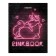 Diary for grades 5-11, "Neon. Pinkbook", solid cover 7BC, glossy lamination, 48 sheets