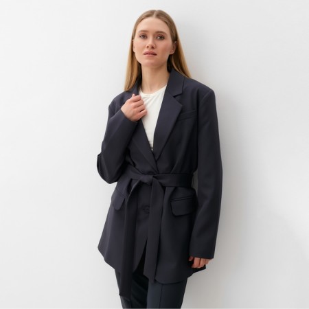Women's jacket Minaku: classic color gray, rr 46-48-4