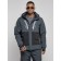 Male winter ski costume, size 56, dark gray color