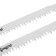 Wood canvases for tundra saber saw, HCS, 215/240 x 5 mm, 2 pcs.