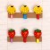 Set for photos and decor "Fruits and berries" 12 pcs.