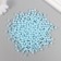 Set of beads "Pearls" D 6 mm, 250 gr, blue