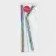 Set of metal tubes with brush Color, 21 cm, 4 pcs