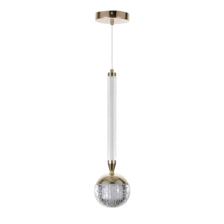 Bayerlux lamp "She" LED 17W gold 10.5x10.5x45-130 cm-3