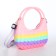 Bag's bag with lightning, colorful color