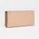 Women's wallet on magnets, beige color