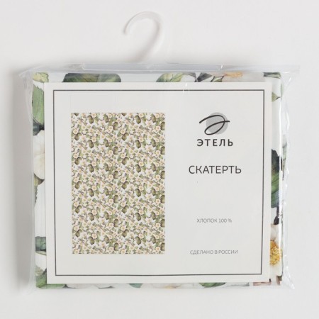 Скатерть Этель "Сamellia" 149х110 см, 100% хлопок, саржа 190 г/м2-8
