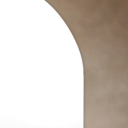 Arc mirror, wall, with a shelf, 39 × 59 cm-1