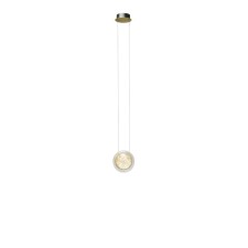 Suspension lamp Maytoni Mod361PL-L7BS3K1, LED, 7 W, 156x120x3190 mm, 650 lm, 3000k, brass